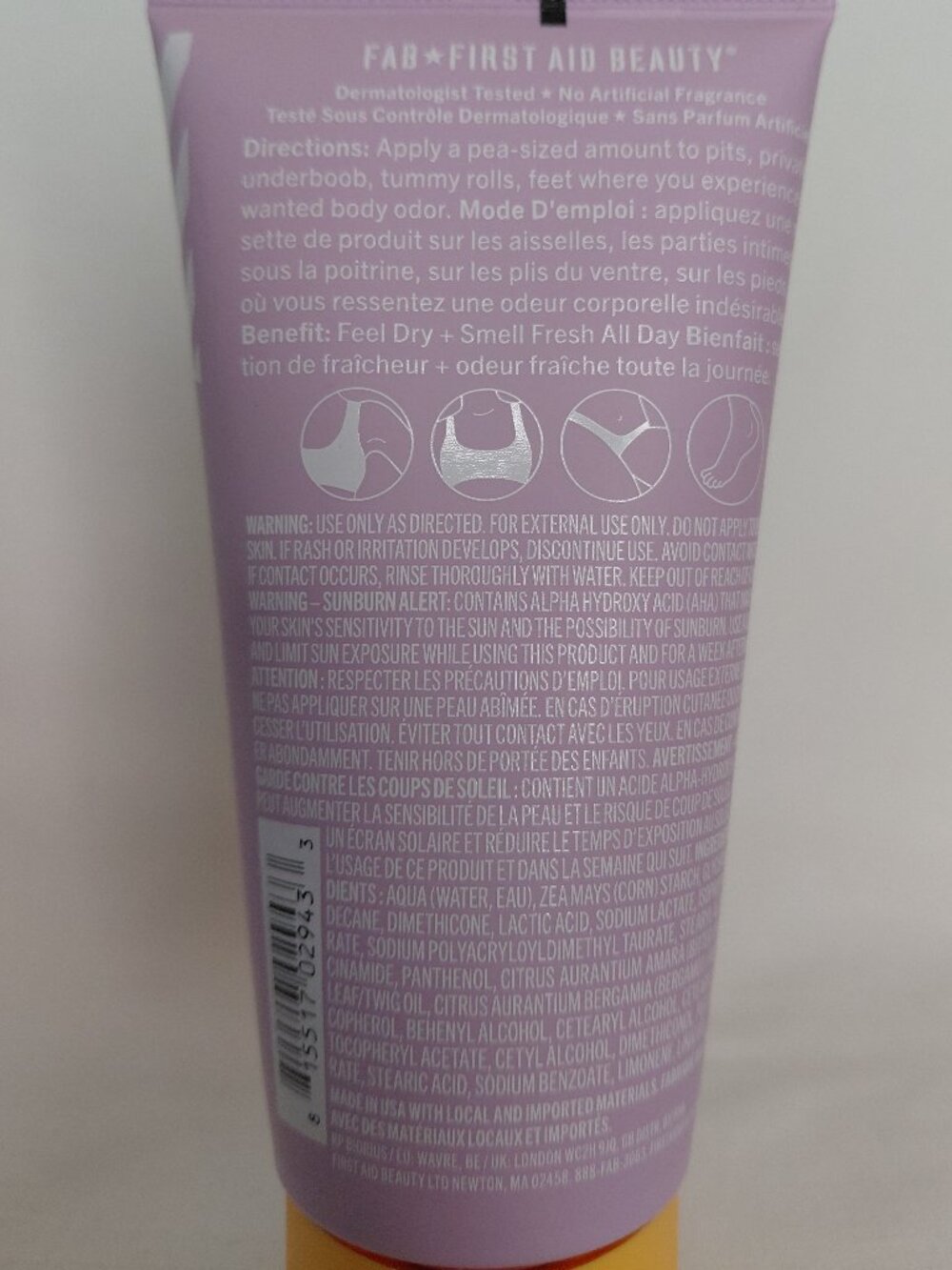 First Aid Beauty - Whole Body Deodorant Cream - Picture 3 of 5